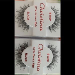 2 sets of brand new CHRISTINA eyelashes
